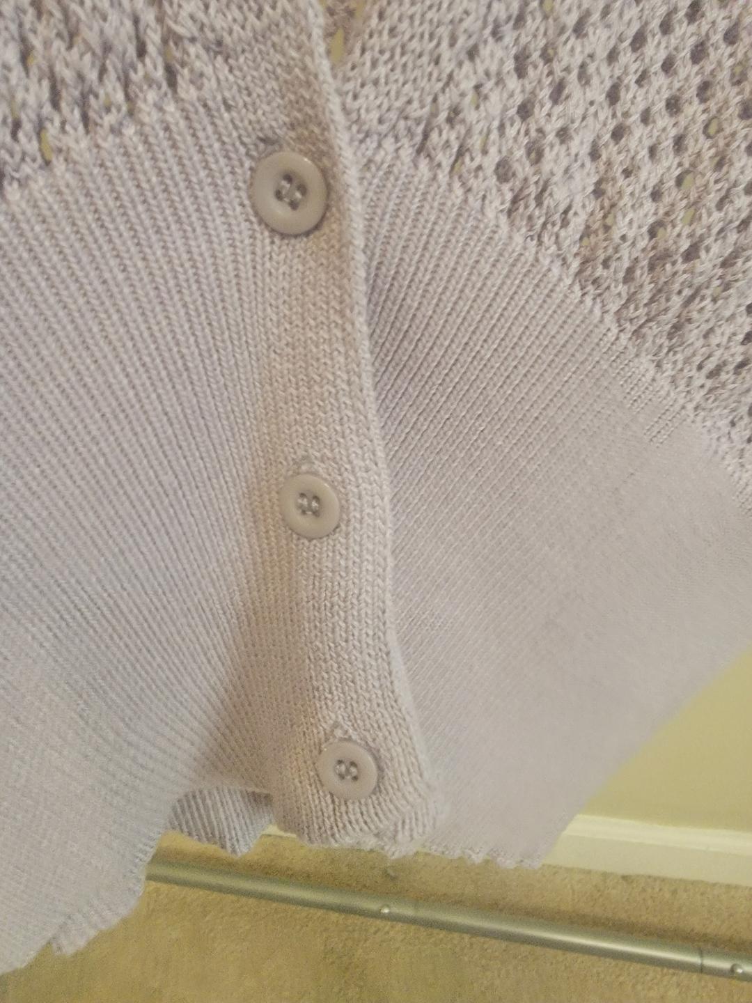 Grace Karin Crochet Bolero Cardigan (XL, Lavender)