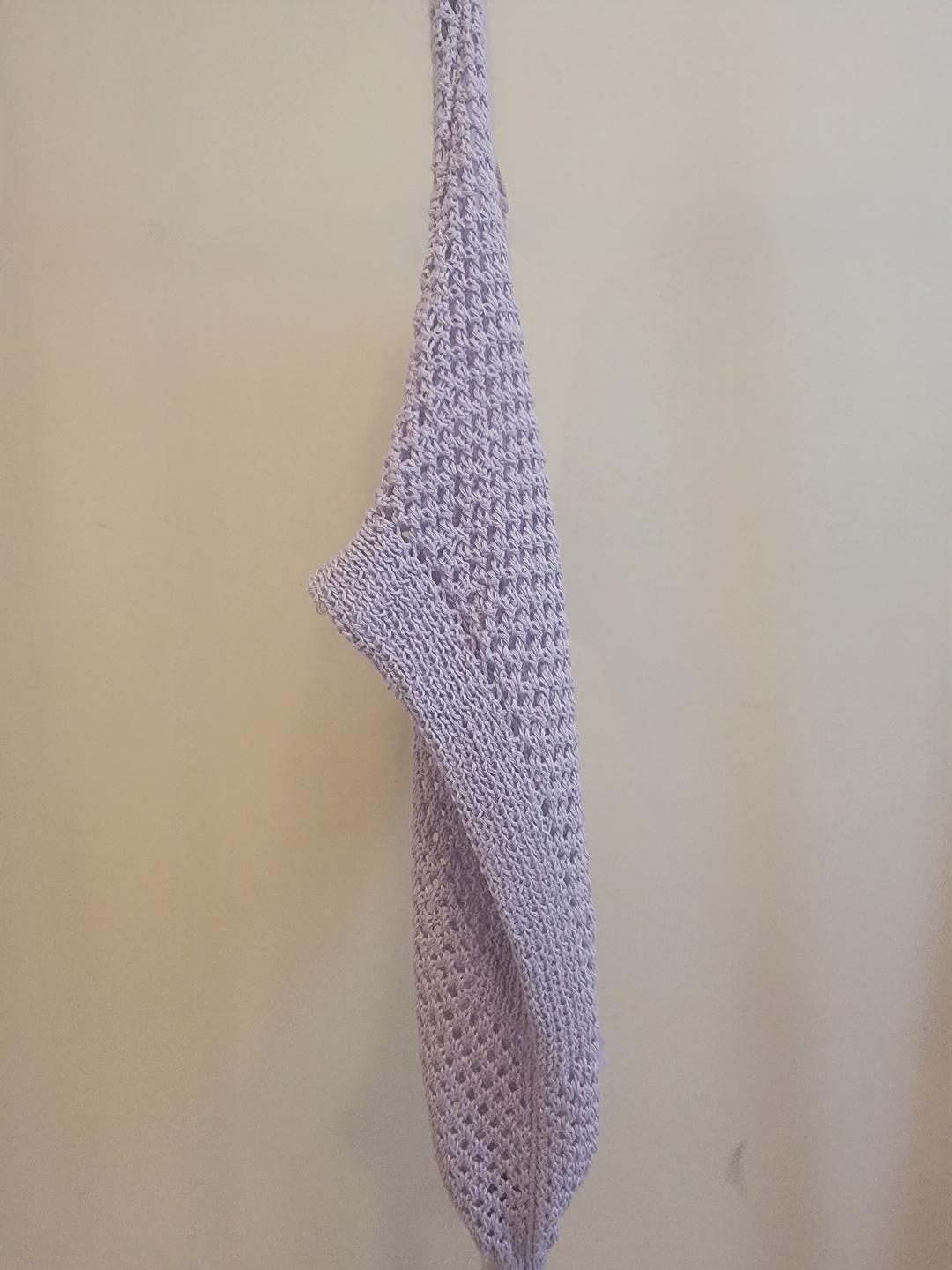 Grace Karin Crochet Bolero Cardigan (XL, Lavender)
