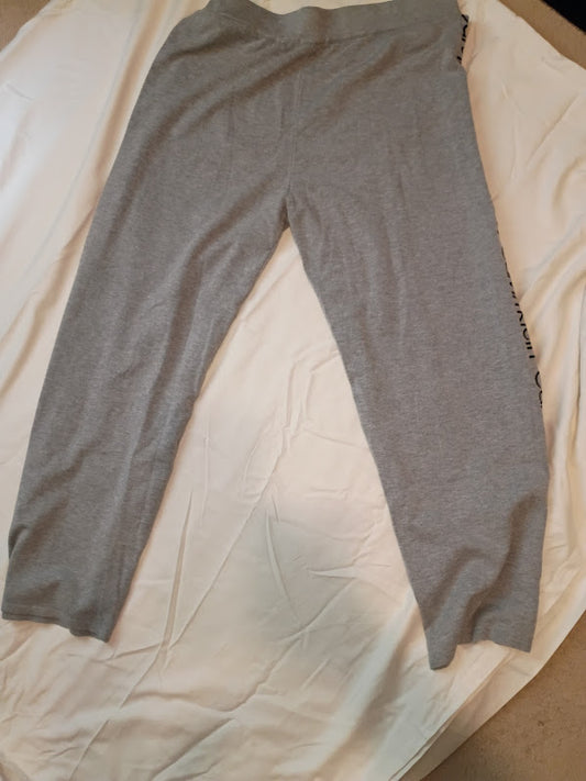 Calvin Klein Gray Logo Lounge Pants — Size L