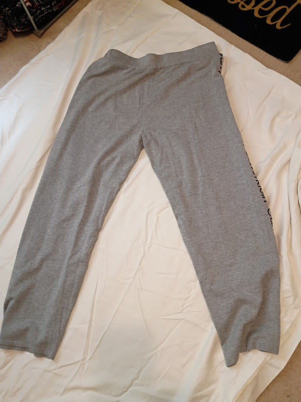 Calvin Klein Gray Logo Lounge Pants — Size L