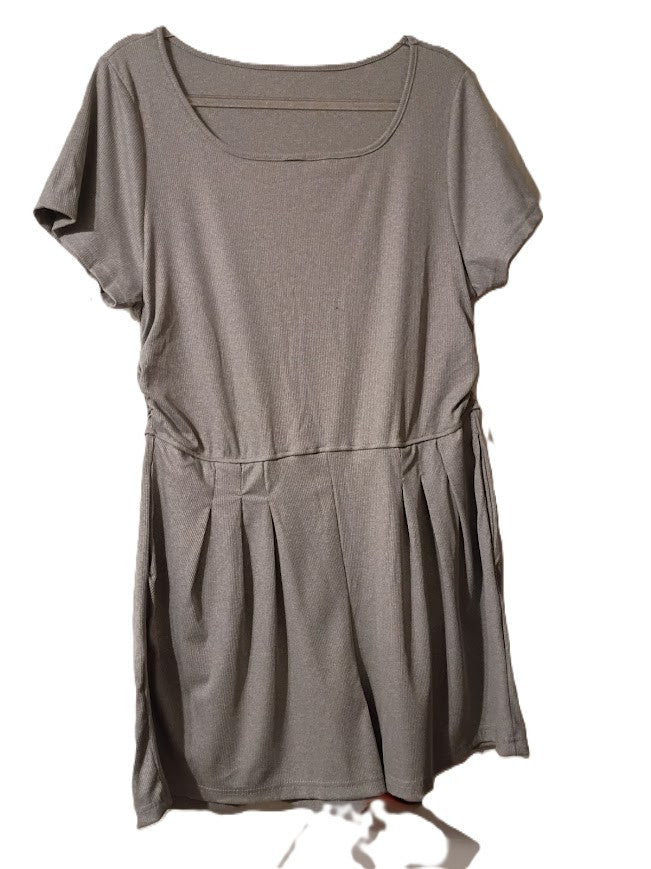 Ribbed Knit Romper